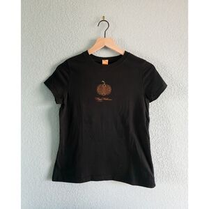 "Happy Halloween" Print Tee